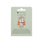 Wrendale Fox Pin Badge - Contentment