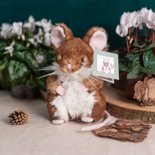 Wrendale Medium Mouse Plush- Oliver