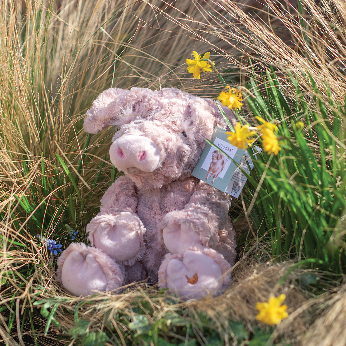 Wrendale Large Pig Plush