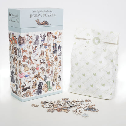 Wrendale Dog Puzzle - A Dog's Life