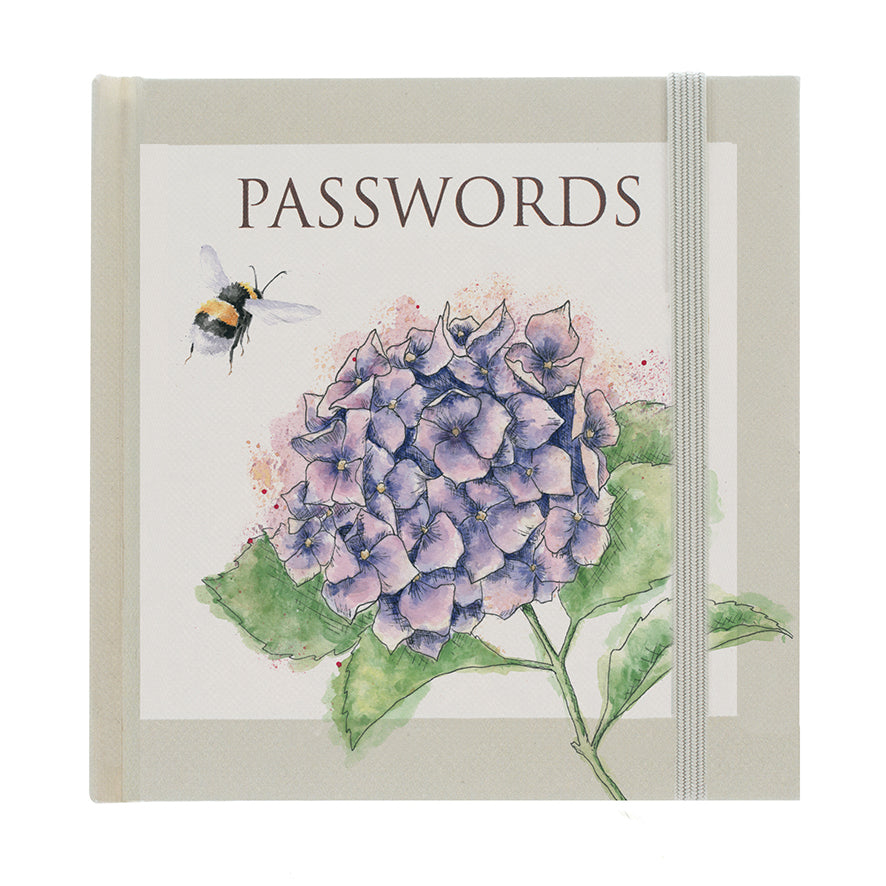 Wrendale Bee Password Journal - Busy Bee - Threaplands