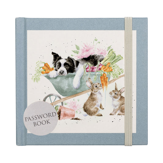 Wrendale Password Book - Sleeping on the Job