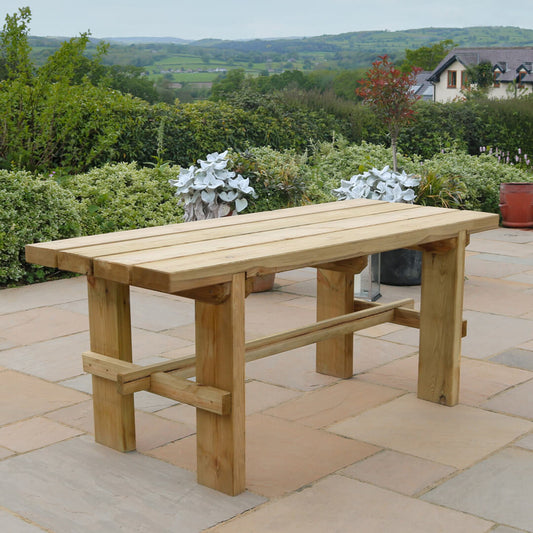 Zest Rebecca 6 Seater Garden Table
