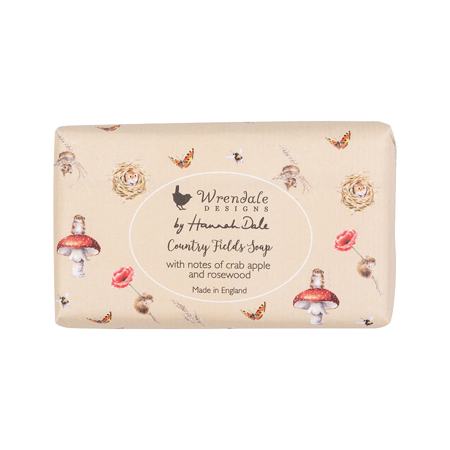 Wrendale Soap Bar - "Country Fields"
