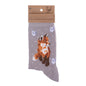 Wrendale Fox Sock - Born to be Wild
