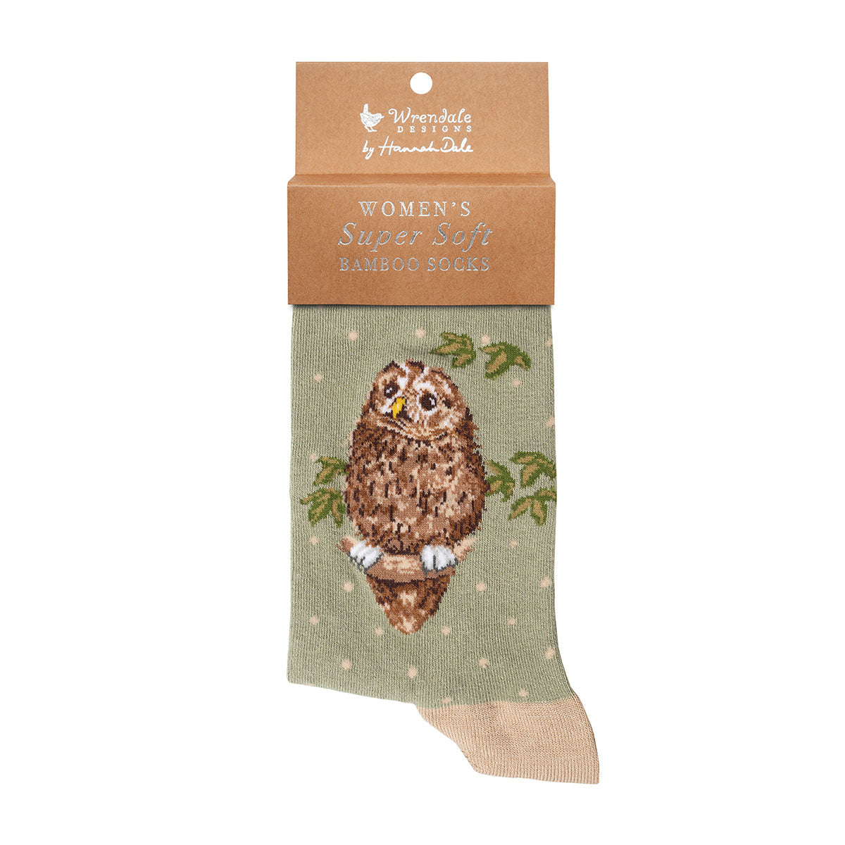 Wrendale Owl Sock - Treetops