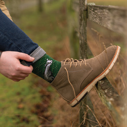 Wrendale Badger Socks - A Country Gent