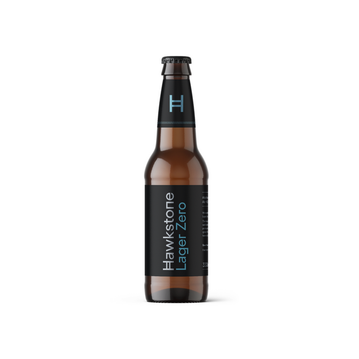 Hawkstone Lager Zero 330ml 0.5% - Threaplands