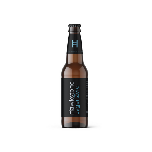 Hawkstone Lager Zero 330ml 0.5% - Threaplands