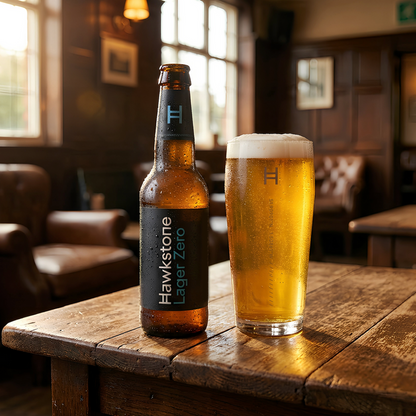 Hawkstone Lager Zero 330ml 0.5% - Threaplands