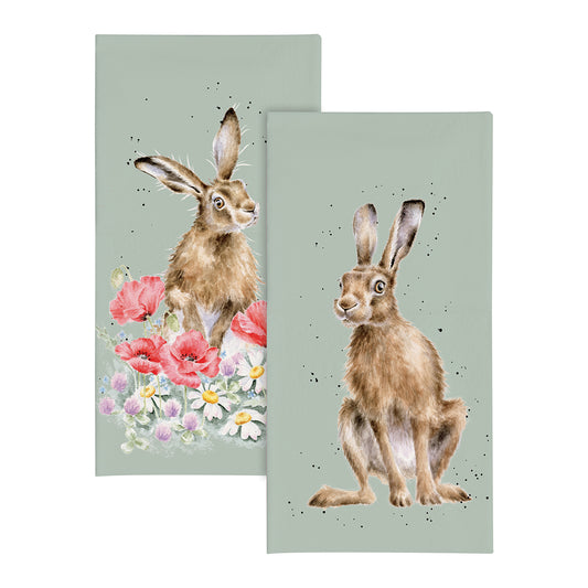 Wrendale Hare Pocket Tissues - Golden Hour