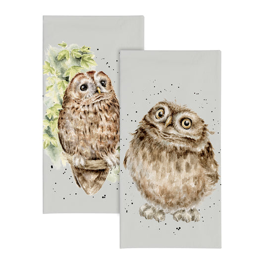 Wrendale Owl Pocket Tissues - Round Owl