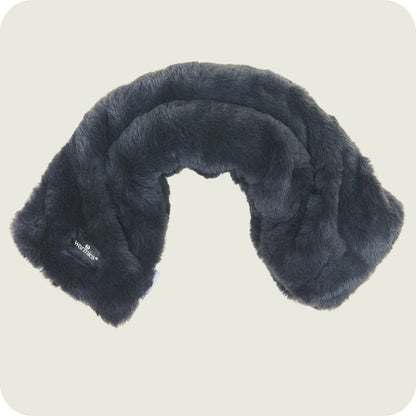 Warmies  Luxury Neck Wrap Charcoal Microwavable In Box