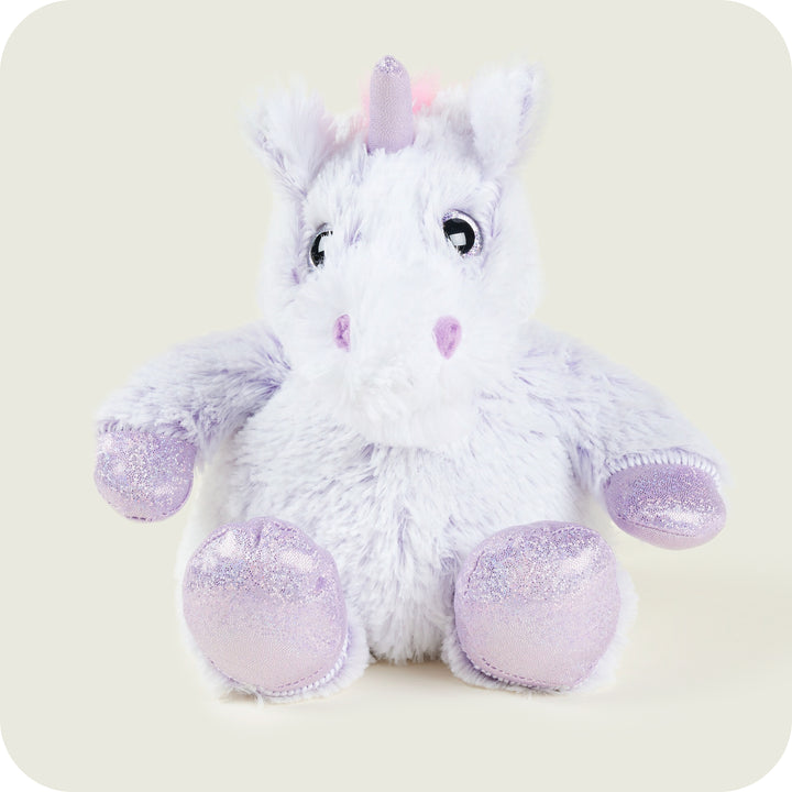 Warmies  Plush Marshmallow Unicorn Microwavable