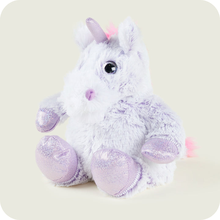 Warmies  Plush Marshmallow Unicorn Microwavable