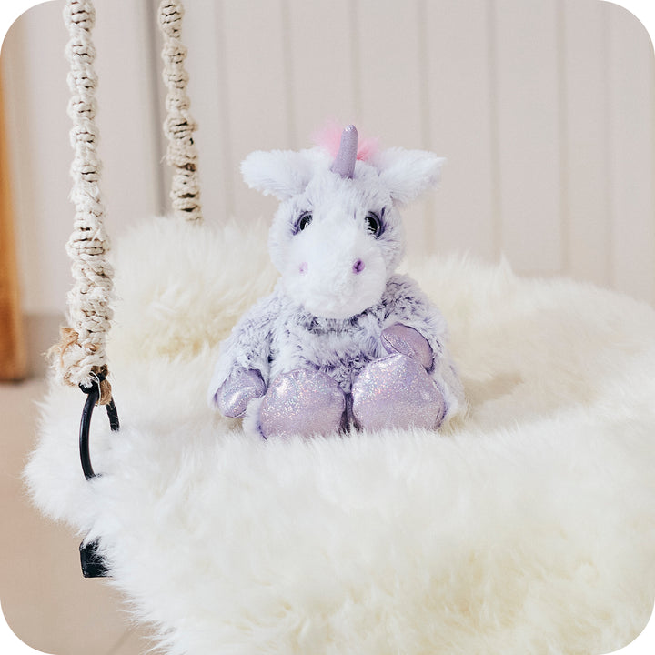 Warmies  Plush Marshmallow Unicorn Microwavable