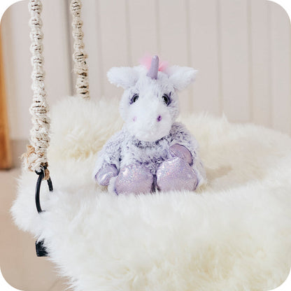 Warmies  Plush Marshmallow Unicorn Microwavable