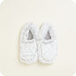 Warmies  Slippers Marshmallow Grey Microwavable