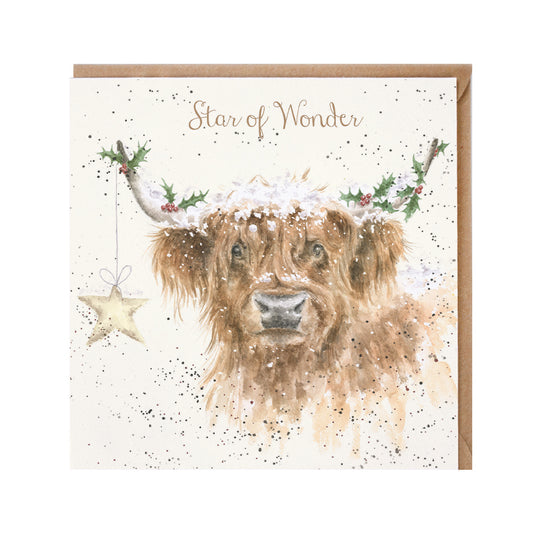 Wrendale Card - Highland Star