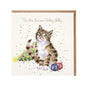 Wrendale Card - Tabby Jolly Cat