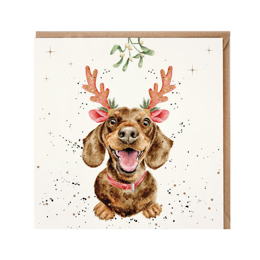 Wrendale Card - Mistletoe & Barks