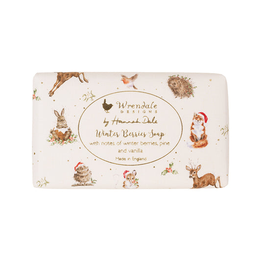 Wrendale Christmas Soap - Winter Berries