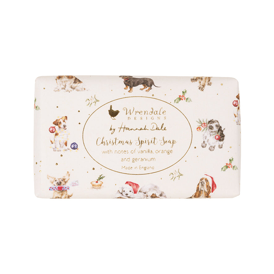 Wrendale Christmas Soap - Orange, Vanilla & Geranium