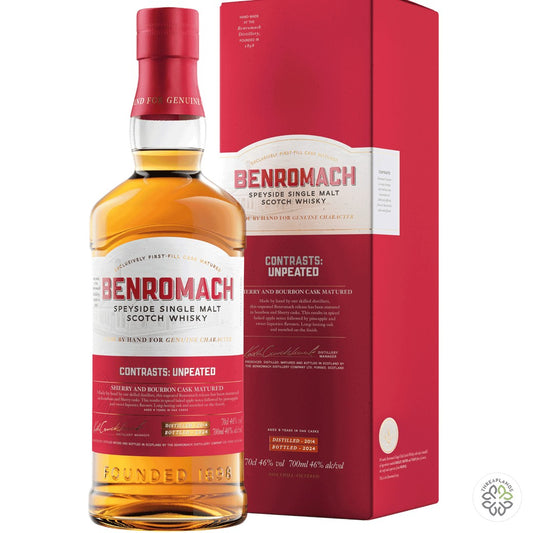 Benromach Malt Scotch Whisky Contrasts Unpeated 2014 46% - Threaplands [optimised-1040-watermarked]