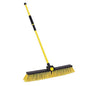 Bulldozer - Heavy Duty 24In Broom Clipped + Handle