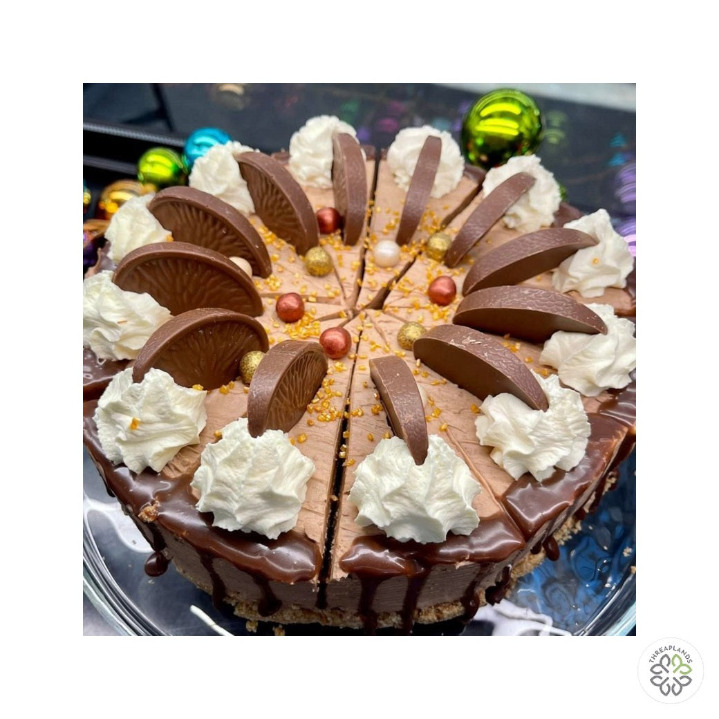 Christmas Day Full Cheesecake- Terry's Chocolate Orange GF [optimised-1040-watermarked]