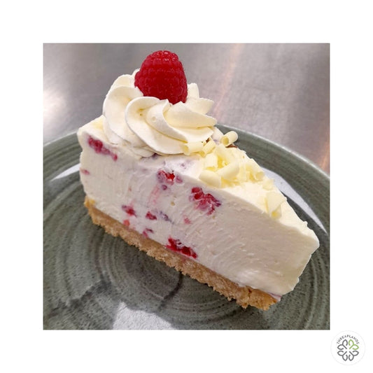 Christmas Day Single Portion Cheesecake-  Raspberry & White Chocolate [optimised-1040-watermarked]