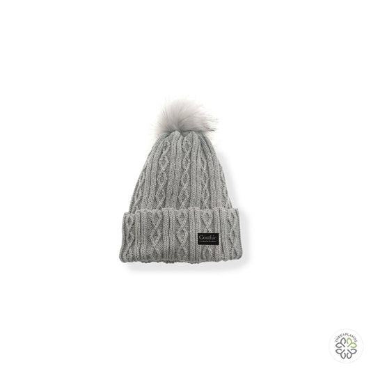 Ladies Pom Pom Hat Grey [optimised-1040-watermarked]