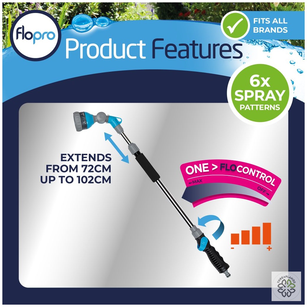 Flopro Basic Telescopic Watering Lance - Threaplands [optimised-1040-watermarked]