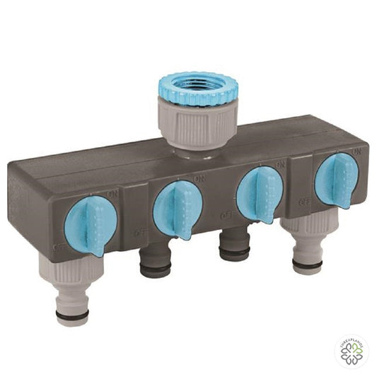 Flopro Four Way Tap Connector - Threaplands [optimised-1040-watermarked]