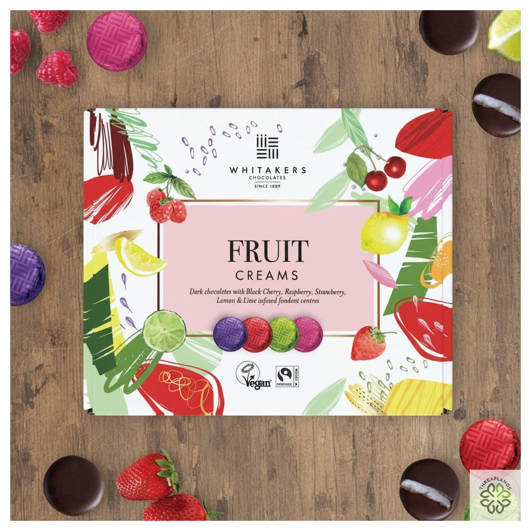 Whitakers Fruit Cream Collection 200G , Fairtrade, Vegan [optimised-1040-watermarked]