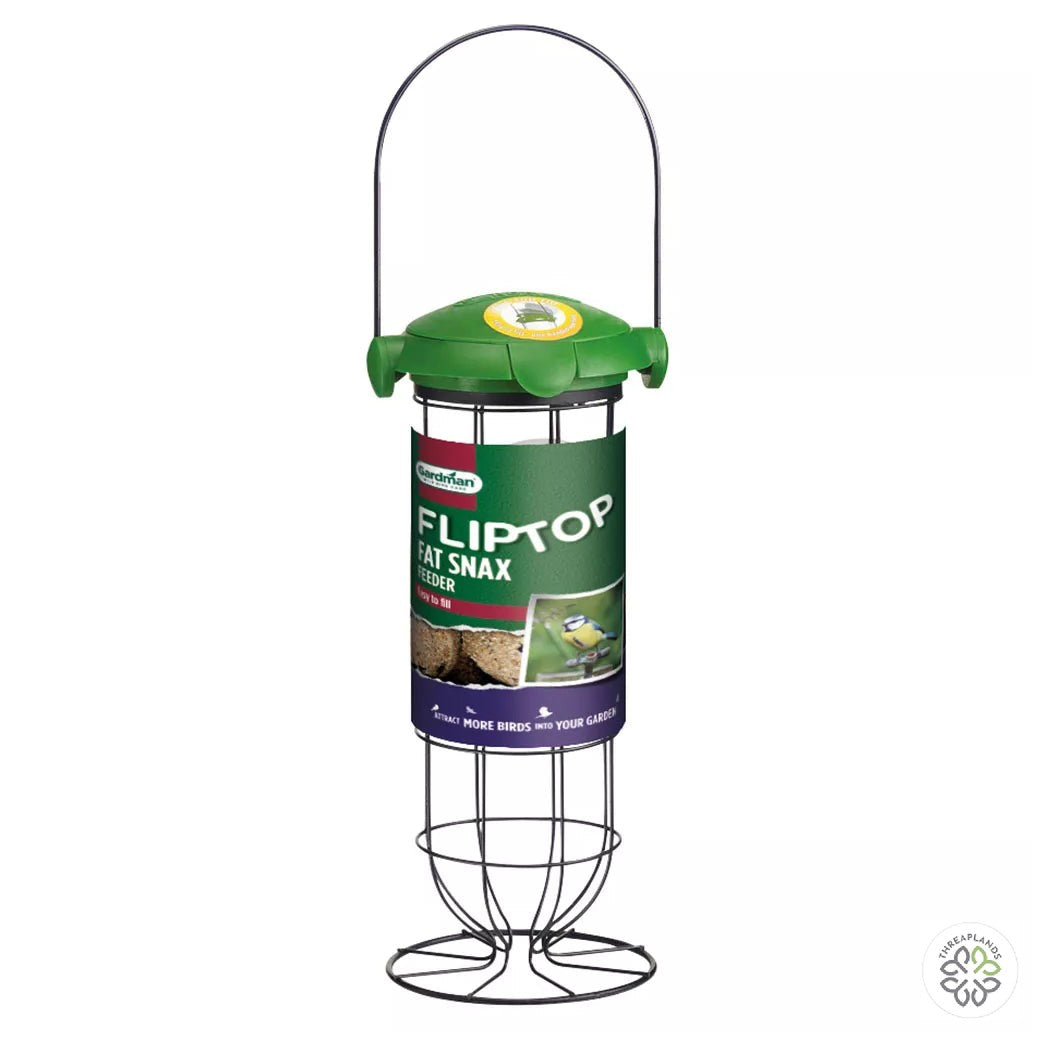 Gardman Flip Top Fat Snax Feeder - Threaplands [optimised-1040-watermarked]
