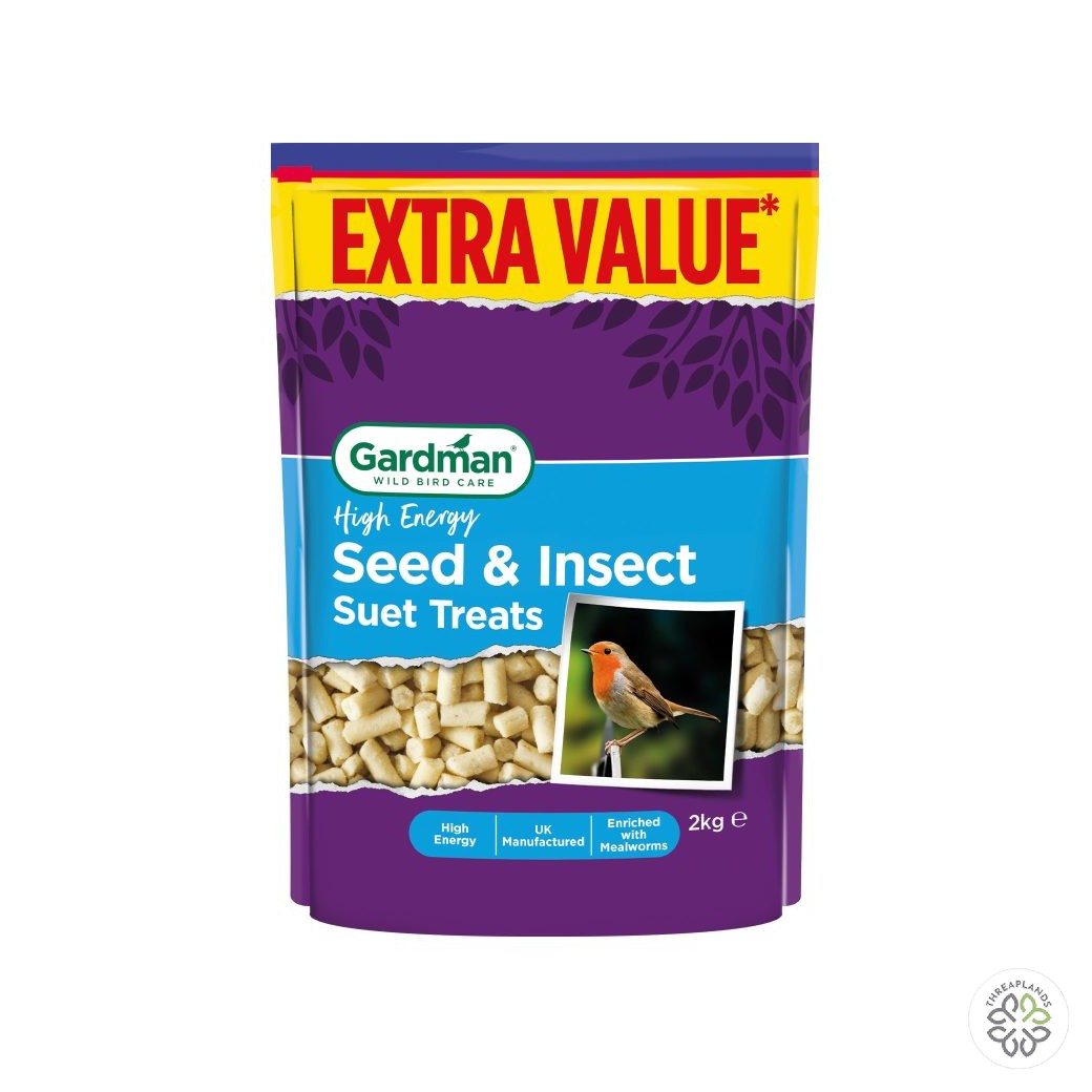 Gardman Seed & Insect Suet Treats 2kg - Threaplands [optimised-1040-watermarked]