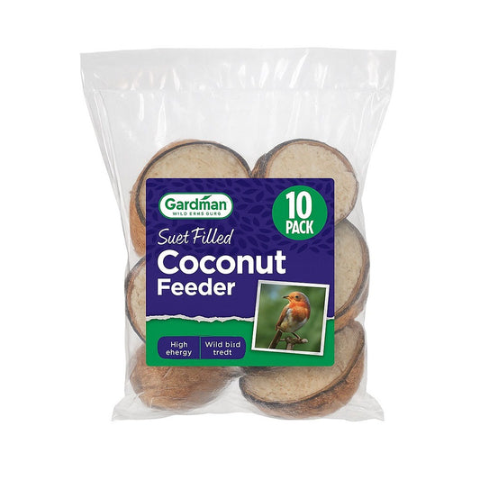 Gardman Coconut Feeder 10 Pack