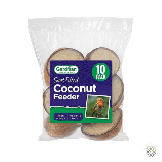 Gardman Coconut Feeder 10 Pack - Threaplands [optimised-1040-watermarked]