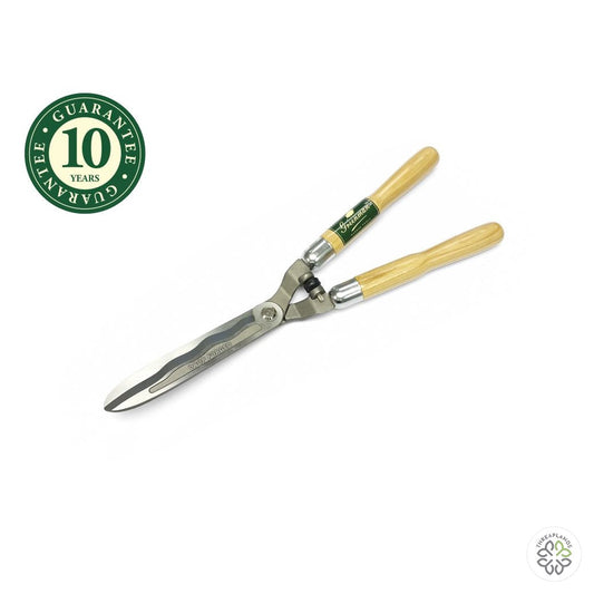 Greenman 9 inch Solid Forged Wavy Edge Shear - Threaplands [optimised-1040-watermarked]
