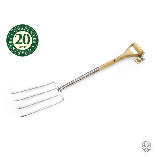 Greenman Stainless Steel Digging Fork - Threaplands [optimised-1040-watermarked]