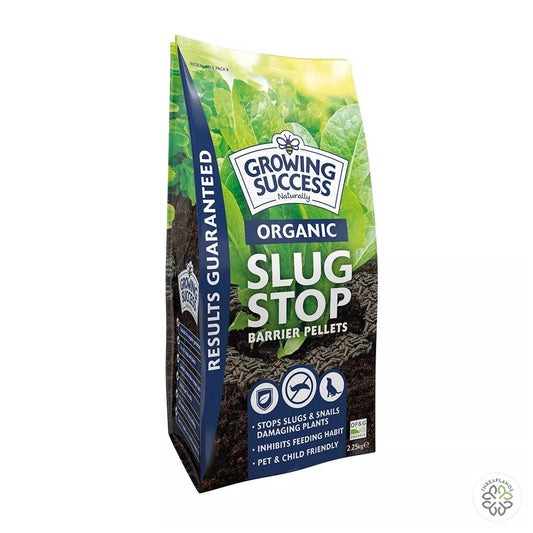 Growing Success Organic Slug Stop Pellet Barrier Resealable Bag 3.5L - Threaplands [optimised-1040-watermarked]