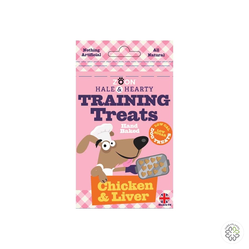 Hale & Hearty Chicken & Liver Training Treats 50g - Threaplands [optimised-1040-watermarked]