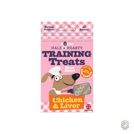 Hale & Hearty Chicken & Liver Training Treats 50g - Threaplands [optimised-1040-watermarked]