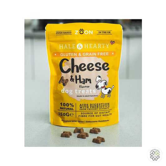 Hale & Hearty Ham & Cheese Grain Free Treats 150g [optimised-1040-watermarked]