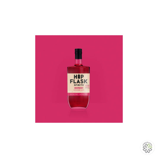 Hipflask Raspberry Gin 70cl 37.5% - Threaplands [optimised-1040-watermarked]