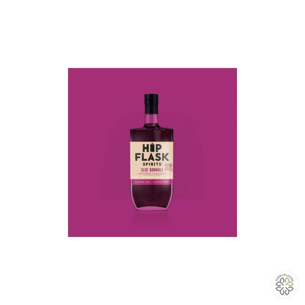 Hipflask Sloe Bramble Infused Liqueur 70cl 20% - Threaplands [optimised-1040-watermarked]