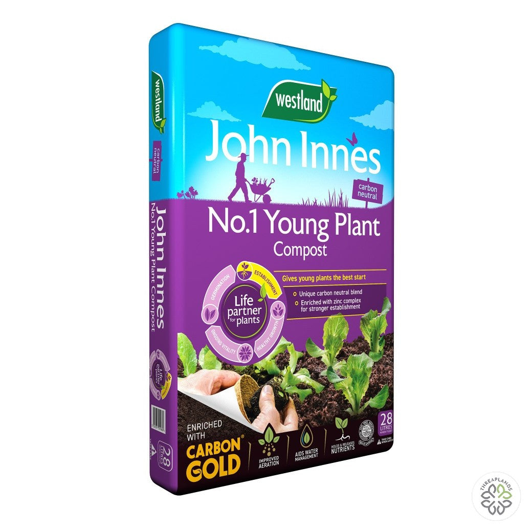 John Innes No.1 Peat Free Young Plant Compost 28L - Threaplands [optimised-1040-watermarked]