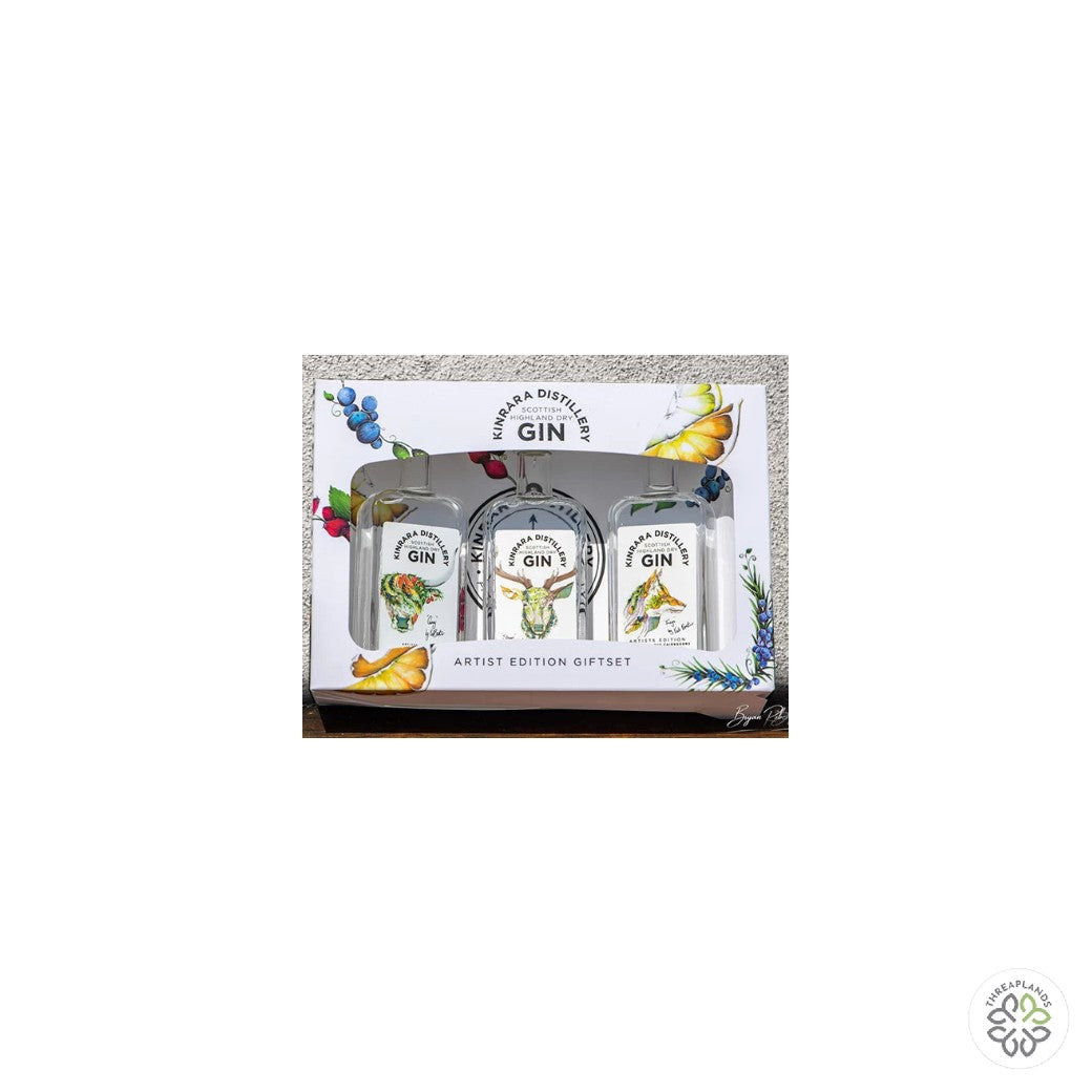 Kinrara Artist Edition Gin Gift Set 3 x 5cl 43% - Threaplands [optimised-1040-watermarked]