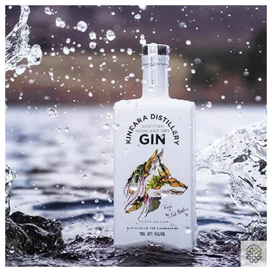 Kinrara Gin Artist Edition Freya The Fox 70cl 43% [optimised-1040-watermarked]